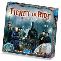 Ticket to Ride Map Coll 5 United Kingdom United Kingdom + Pennsylvania